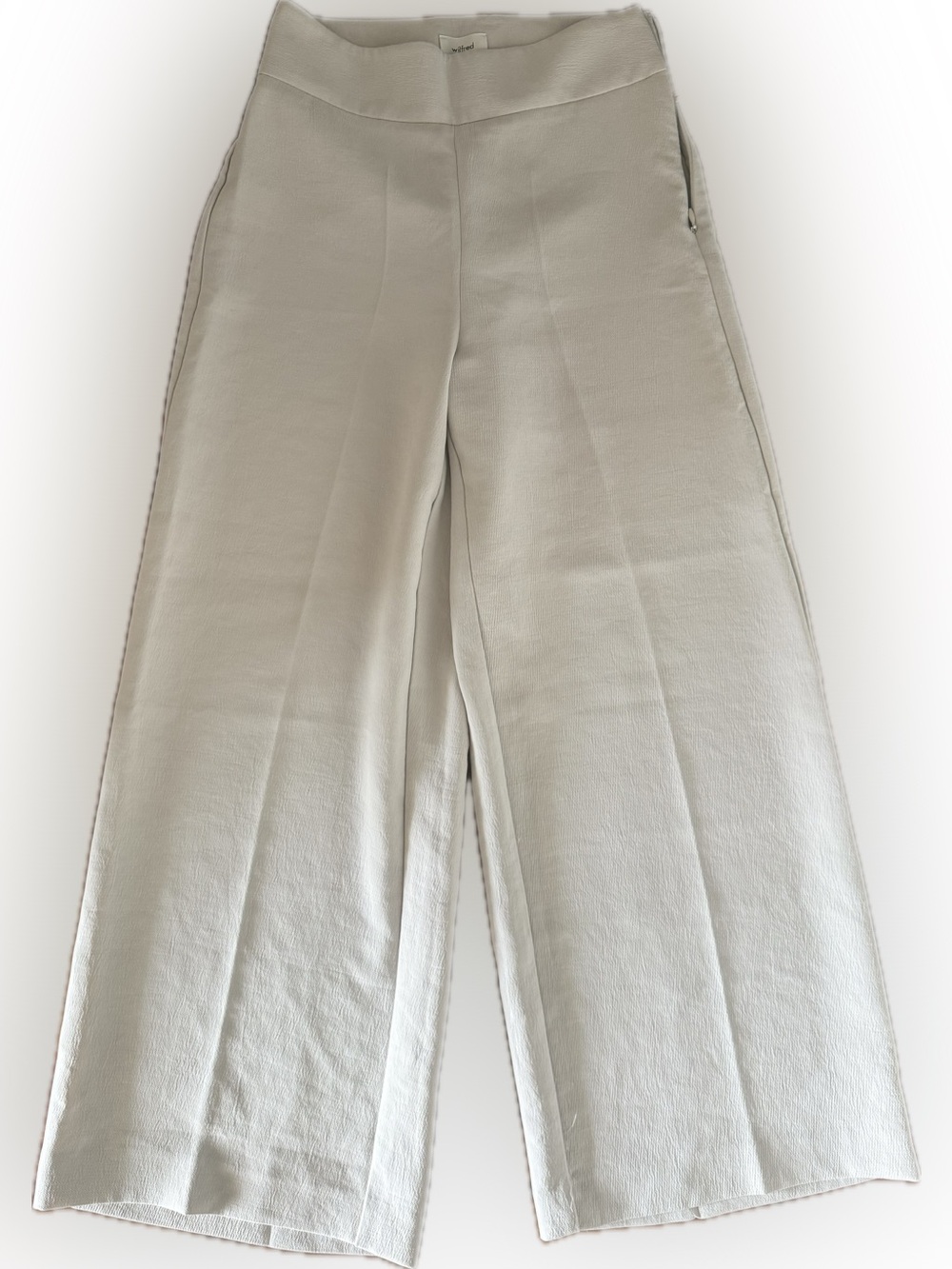 Wilfred Wide-Leg Pants in Light Beige